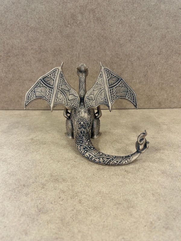 Charizard - Pokemon - Ornamental - 3D Printed - Gold - Model - 3D Print - Miniature - Figurine - Hand Painted - Display