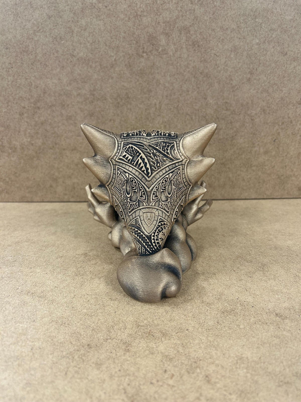 Haunter - Pokemon - Ornamental - 3D Printed - Gold - Model - 3D Print - Miniature - Figurine - Hand Painted - Display