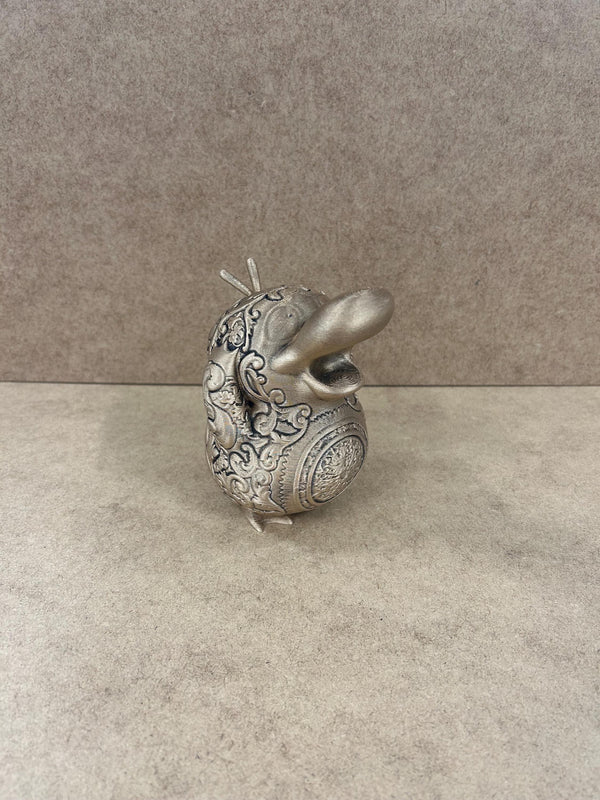 Psyduck - Pokemon - Ornamental - 3D Printed - Gold - Model - 3D Print - Miniature - Figurine - Hand Painted - Display