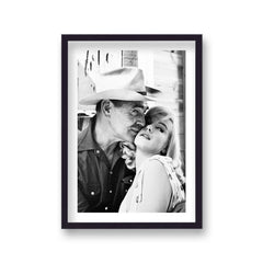 Marilyn Monroe & Clark Gable The Misfits 1961 Image 1 Vintage Icon Print