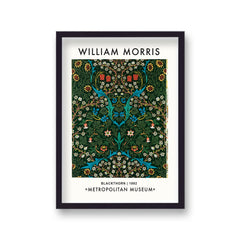 William Morris Blackthorn 1892 Vintage Art Print