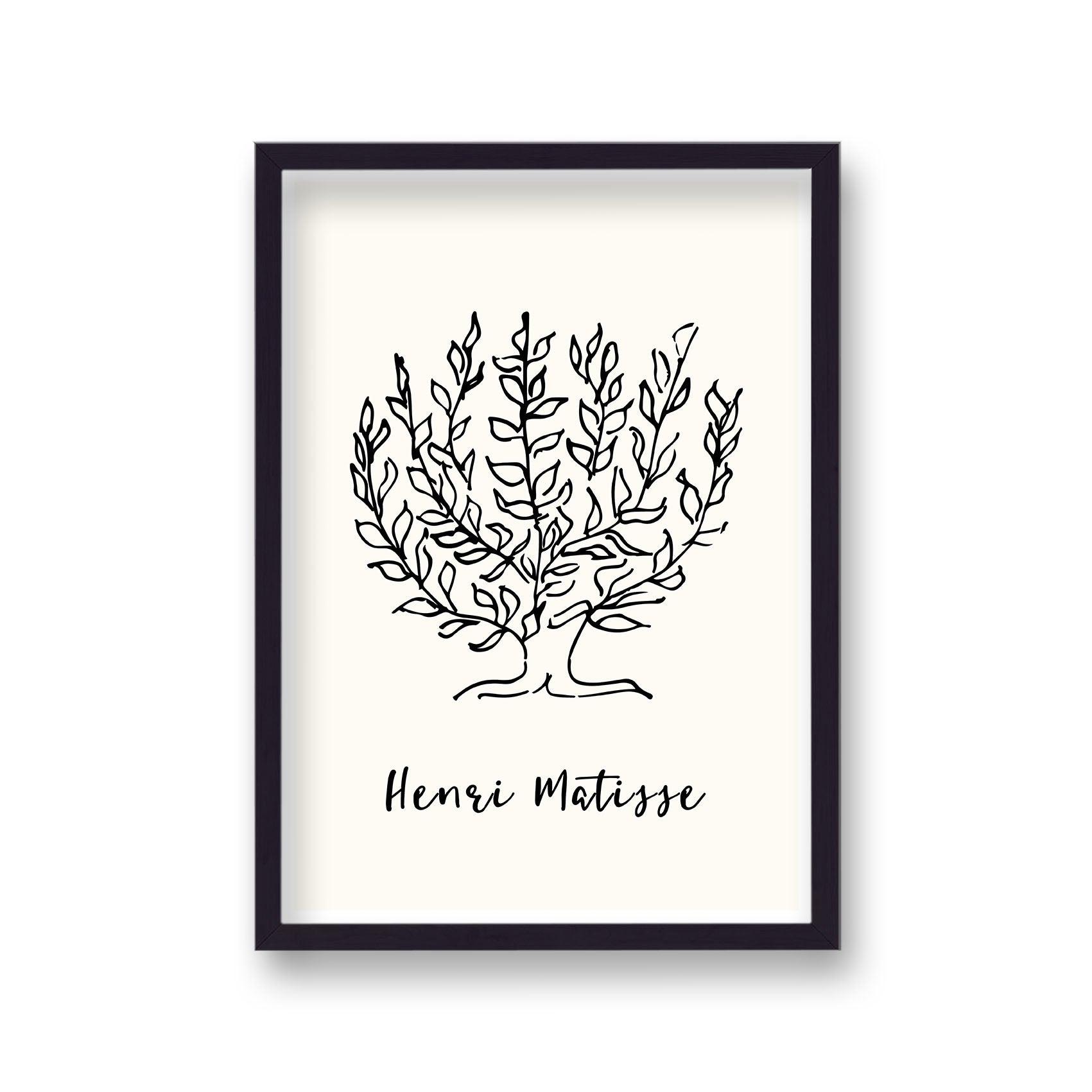 Matisse Henri Bush Vintage Art Print