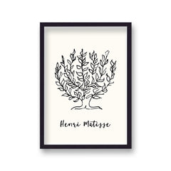 Matisse Henri Bush Vintage Art Print