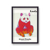 Andy Warhol Endangered Giant Panda Art Poster