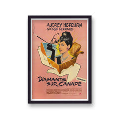 Breakfast At Tiffany'S French Vintage Movie Print