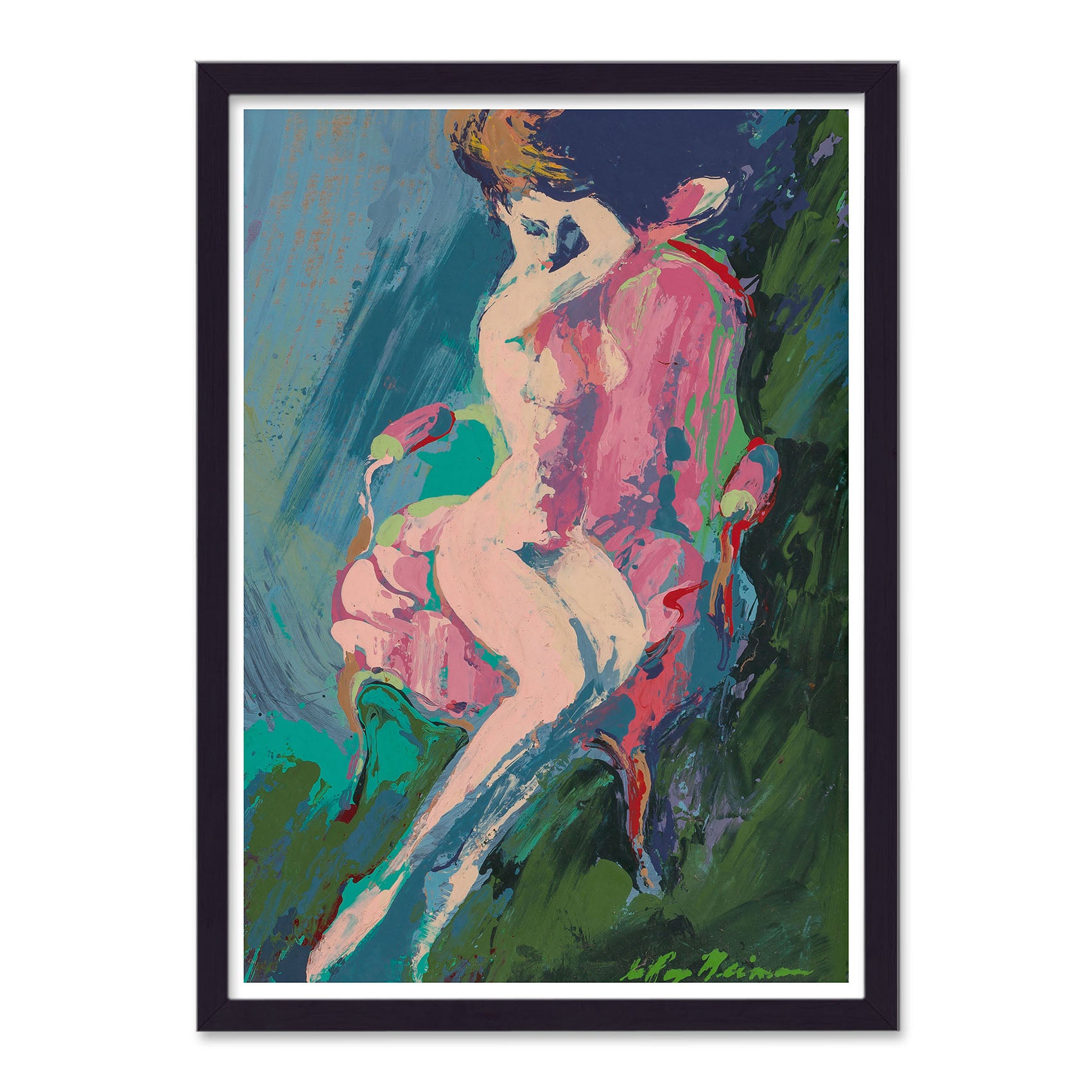 Leroy Neiman Pink Nude
