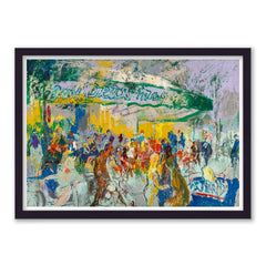 Leroy Neiman Cafe Deux Magots