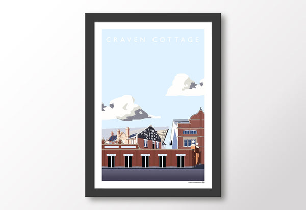 FFC Craven Cottage Poster