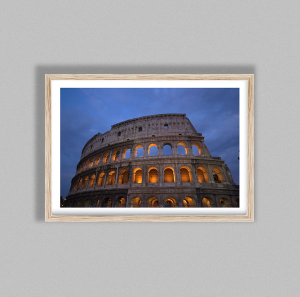 The Colosseum At Night