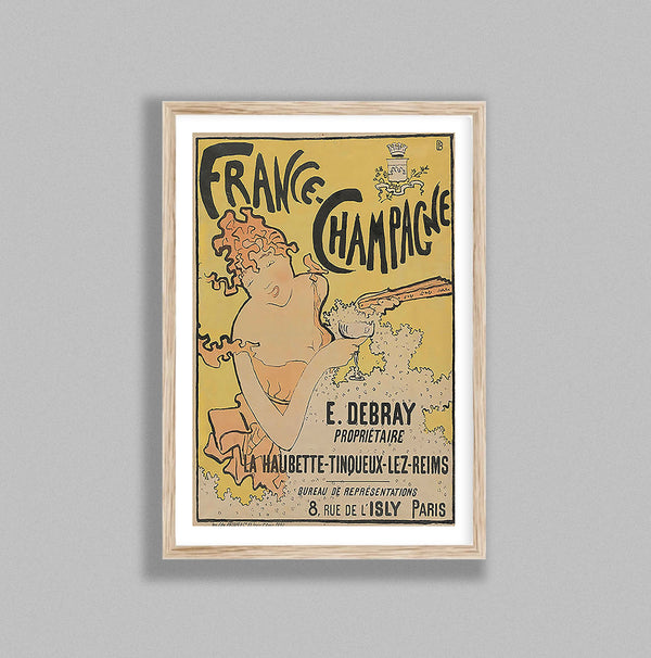 Vintage French Champagne Advert