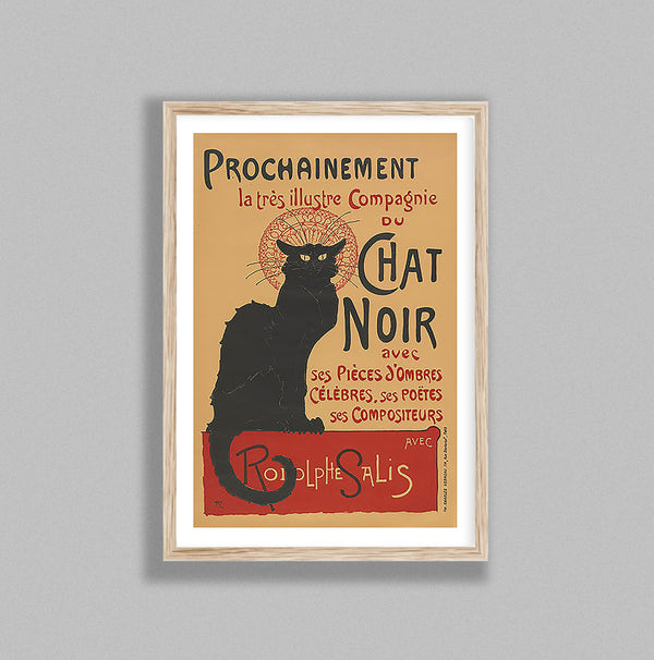 Classic French Vintage Ad Le Chat Noir