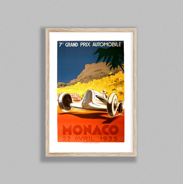 Retro Motor Racing Monaco Gp 1935