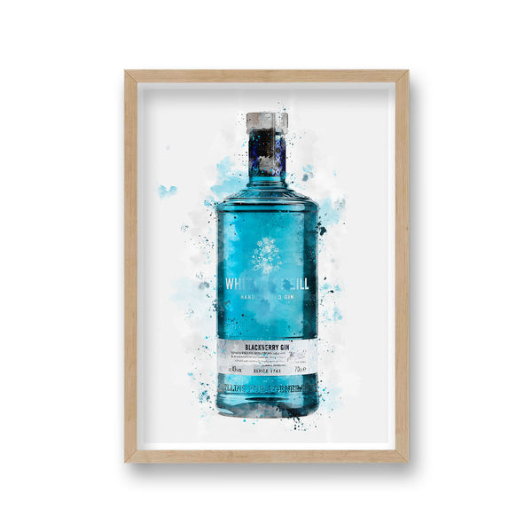Gin Graphic Splash Print Whitley Neill Blackberry Inspired