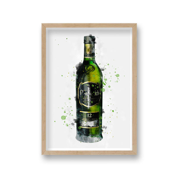 Spirit Graphic Splash Print Glenfiddich Inspired