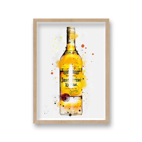 Spirit Graphic Splash Print Jose Cuervo Inspired