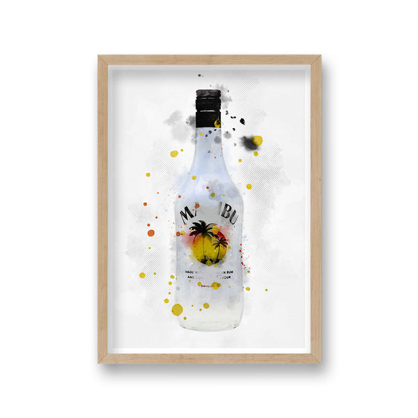 Spirit Graphic Splash Print Malibu Inspired