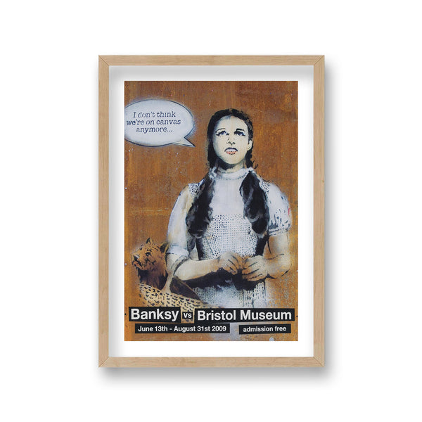 Banksy Exhibition Poster Bristol Museum