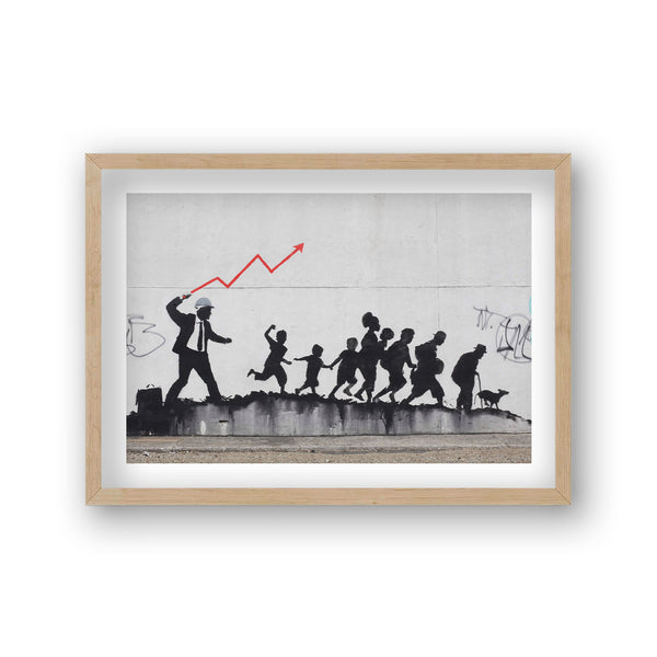 Banksy Print Corporate Control