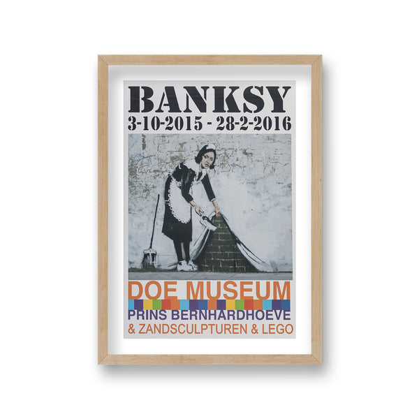Banksy Exhibition Poster Doe Museum Netherlands