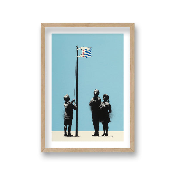 Banksy Print United States Of Tesco