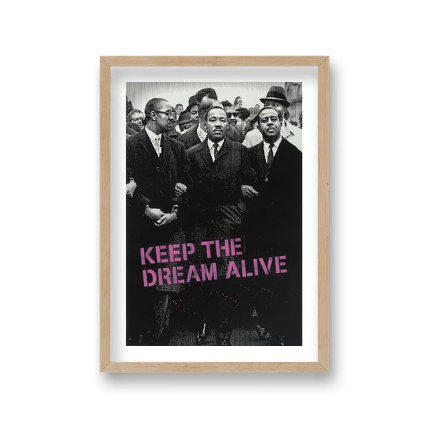 Martin Luther King Urban Art Keep The Dream Alive
