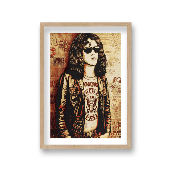 Pop Art Print Tommy Ramone
