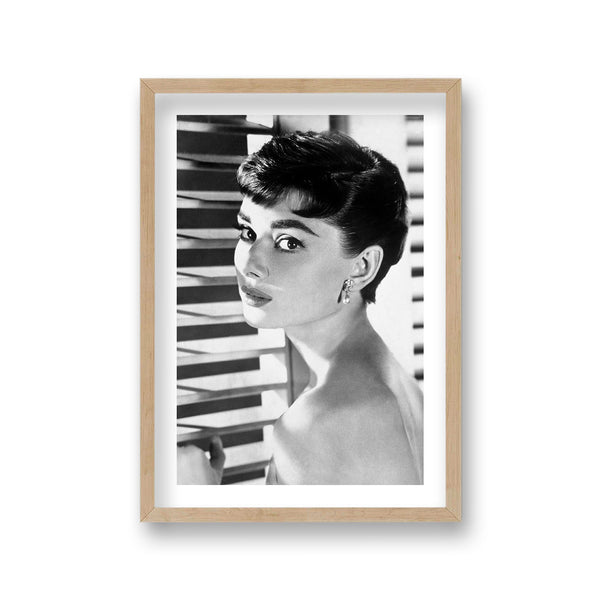 Audrey Hepburn In Scene From Sabrina 1954 Vintage Icon Print