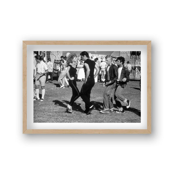 John Travolta & Olivia Newton John You'Re The One That I Want In Grease 1978 Vintage Icon Print