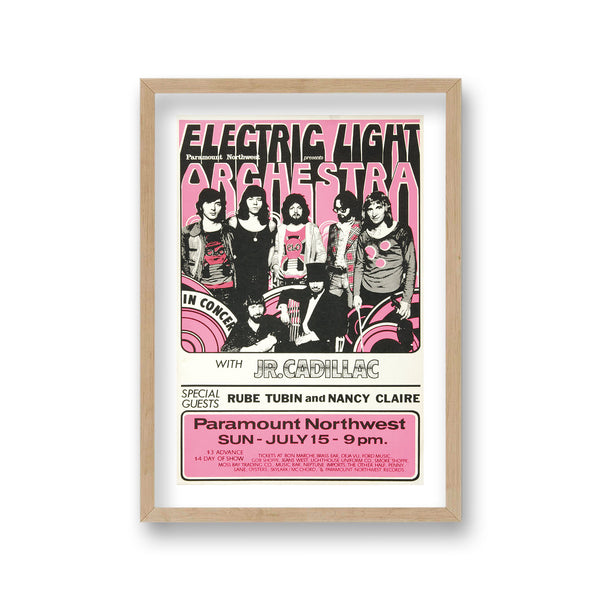 Electric Light Orchestra Paramount Northwest Pink