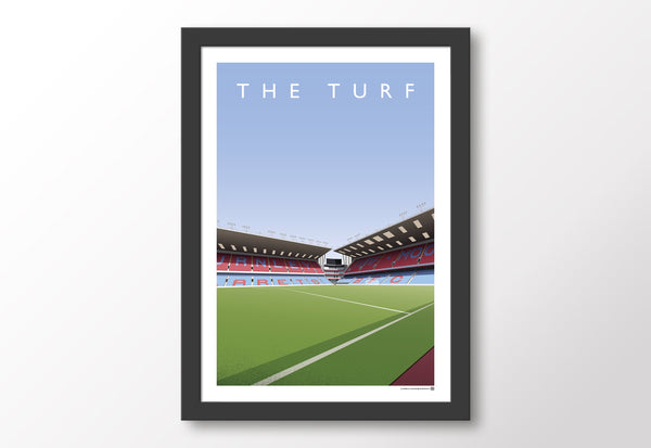 BFC Turf Moor Poster