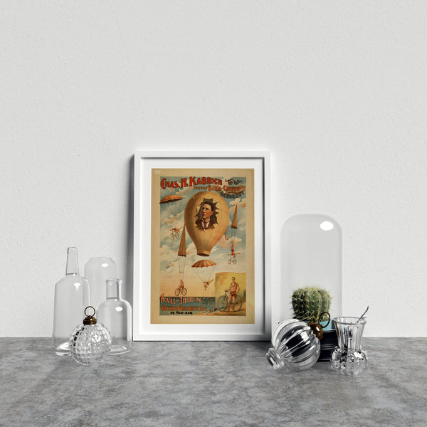 Vintage Advertisement Bike Chute