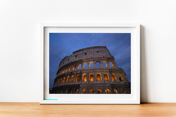 The Colosseum At Night