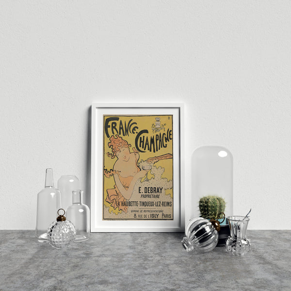 Vintage French Champagne Advert