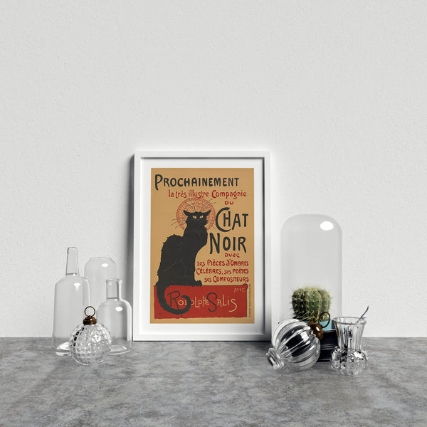 Classic French Vintage Ad Le Chat Noir