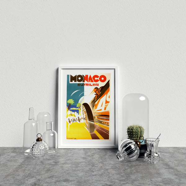 Retro Motor Racing Monaco Gp 1931