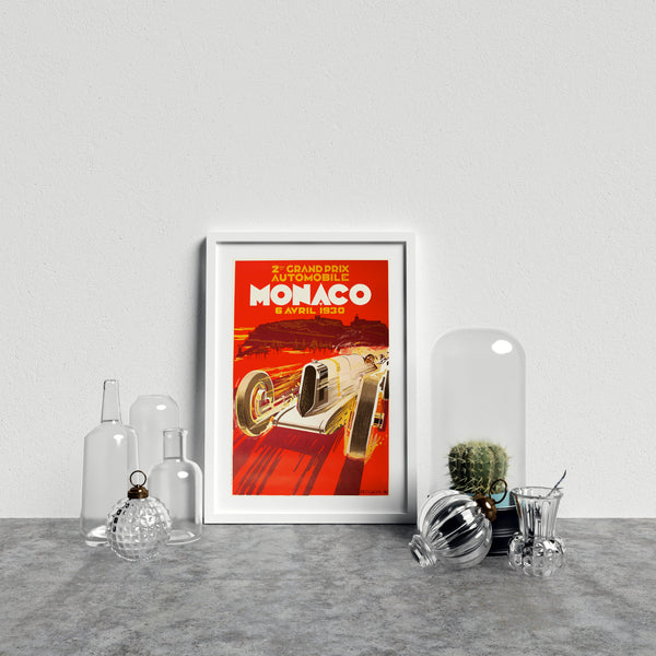 Retro Motor Racing Monaco Gp 1930