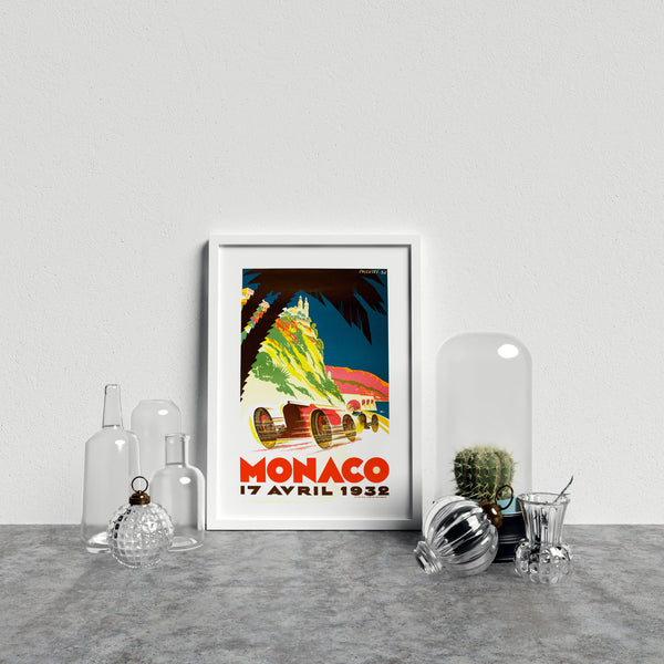 Retro Motor Racing Monaco Gp 1932
