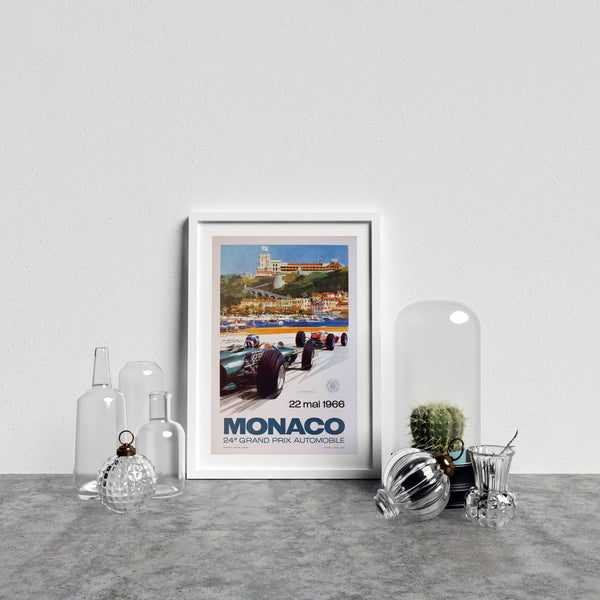 Retro Motor Racing Monaco Gp 1966