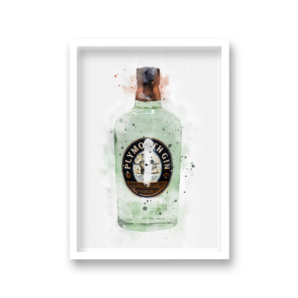Gin Graphic Splash Print Plymouth Inspired