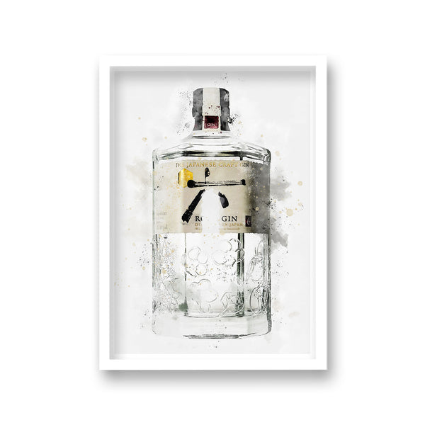 Gin Graphic Splash Print Roku Inspired