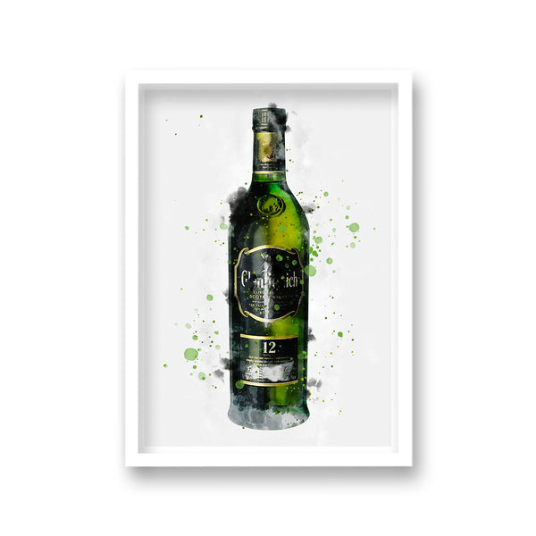 Spirit Graphic Splash Print Glenfiddich Inspired