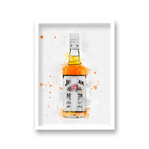 Spirit Graphic Splash Print Jim Beam Inspired