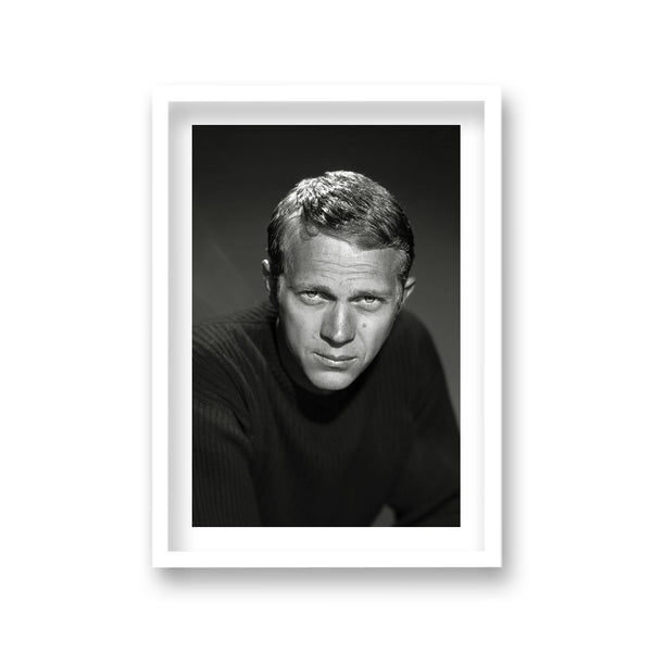 Steve Mcqueen Publicity Portrait Vintage Icon Print