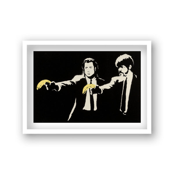 Banksy Print Pulp Fiction Bananas