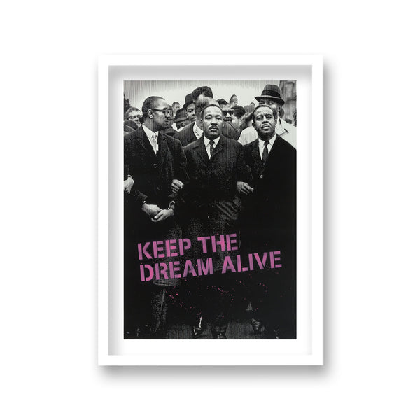 Martin Luther King Urban Art Keep The Dream Alive