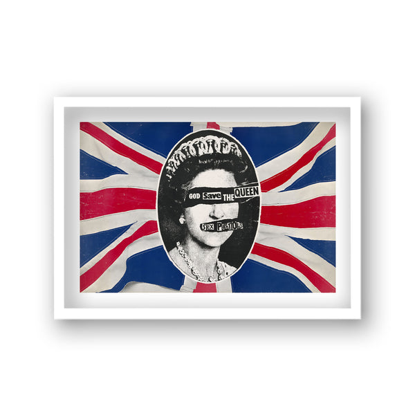 God Save The Queen Sex Pistols Art Print
