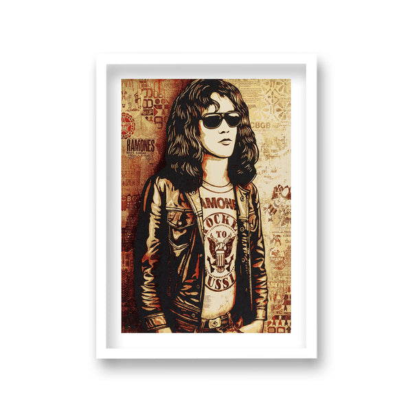 Pop Art Print Tommy Ramone
