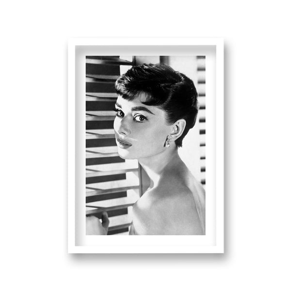 Audrey Hepburn In Scene From Sabrina 1954 Vintage Icon Print