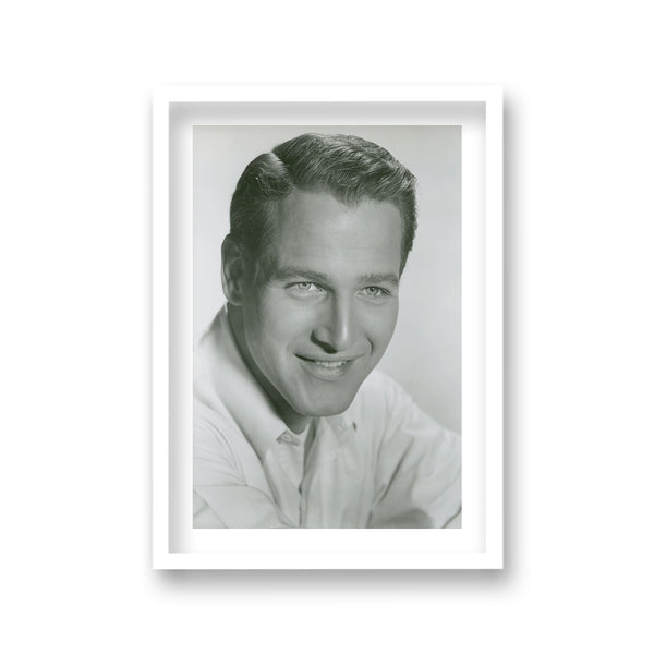 Paul Newman Portrait Photo Vintage Icon Print