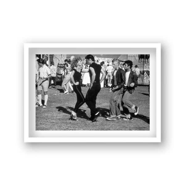 John Travolta & Olivia Newton John You'Re The One That I Want In Grease 1978 Vintage Icon Print